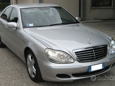 Usata Mercedes S320 204 CV (150 kW) 2005 Grigio Berlina