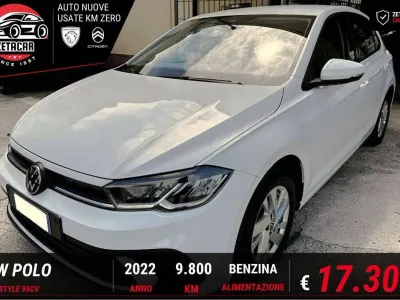 Usata VW Polo Style 95 CV (69 kW) 2022 Bianco Utilitaria