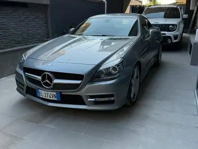 Usata Mercedes SLK200 Premium 184 CV (135 kW) 2012 Grigio Cabrio