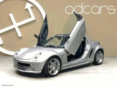 Begagnad Smart Roadster Brabus 101 HK (74 kW) 2005 Silver Cab