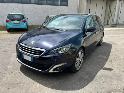 Occasion Peugeot 308 Allure 115 ch (84 kW) 2014 Bleue Berline