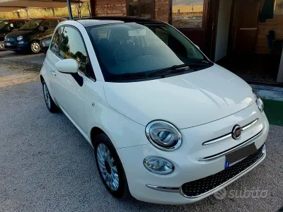 Usata Fiat 500 Lounge 69 CV (50 kW) 2017 Bianco Berlina