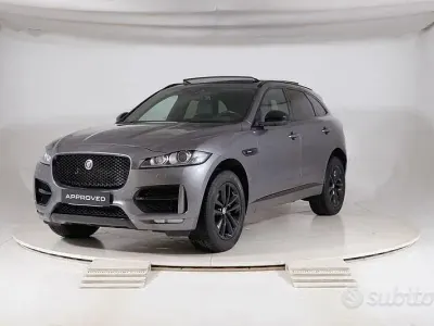 Begagnad Jaguar F-Pace R-Sport 180 HK (132 kW) 2020 Grå SUV