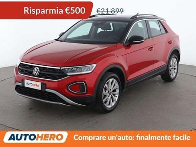 Usata VW T-Roc Life 116 CV (85 kW) 2022 Rosso SUV