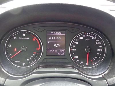 Usata Audi A3 Business 116 CV (85 kW) 2017 Nero Berlina