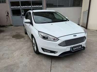 Usata Ford Focus Titanium X 150 CV (110 kW) 2016 Bianco Station wagon