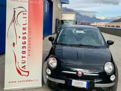 Używany Fiat 500 Lounge 69 KM (50 kW) 2014 Czarny Hatchback