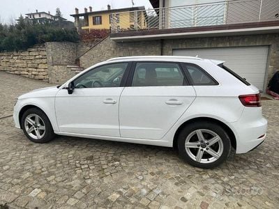 Usata Audi A3 S-Line 116 CV (85 kW) 2018 Bianco Berlina