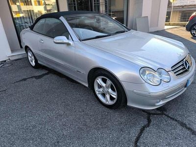 Usata Mercedes CLK200 Avantgarde 163 CV (119 kW) 2003 Argento Cabrio