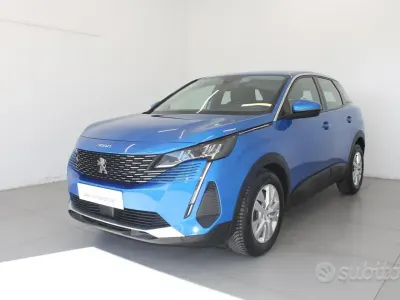 Usata Peugeot 3008 Active 131 CV (96 kW) 2021 Blu SUV