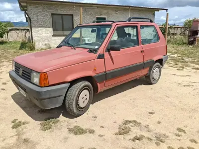 Usata Fiat Panda 54 CV (39 kW) 2002 Rosso Berlina
