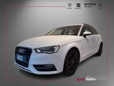 Usata Audi A3 Ambition 150 CV (110 kW) 2013 Bianco Berlina