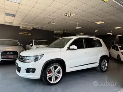 Usata VW Tiguan Business 177 CV (130 kW) 2014 Bianco SUV