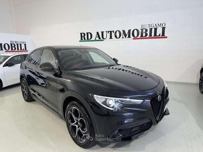 Usata Alfa Romeo Stelvio Sprint 190 CV (139 kW) 2021 Nero vulcano metallizzato SUV