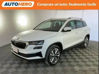 Usata Skoda Karoq 150 CV (110 kW) 2024 Bianco SUV