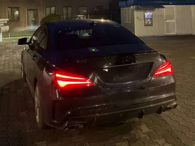 Usata Mercedes CLA220 Premium 177 CV (130 kW) 2017 Nero Berlina