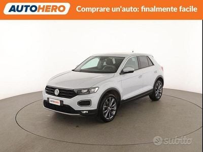 Usata VW T-Roc Advance 150 CV (110 kW) 2019 Bianco SUV