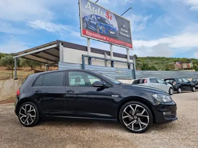 Usata VW Golf VII Highline 110 CV (80 kW) 2013 Nero Berlina