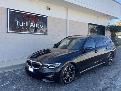 Usata BMW 320e M Sport 190 CV (139 kW) 2021 Nero Station wagon