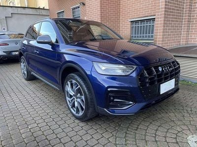 Usata Audi Q5 S-Line 204 CV (150 kW) 2021 Blu/azzurro SUV