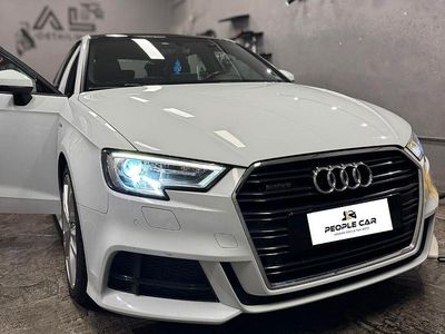 Usata Audi A3 S-Line 184 CV (135 kW) 2016 Bianco Berlina