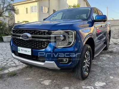 Brugt Ford Ranger Limited 204 HK (150 kW) 2024 Blå Pickup / Ladvogn