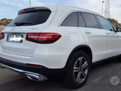 Usata Mercedes GLC250 204 CV (150 kW) 2018 Bianco SUV