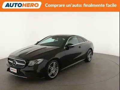 Usata Mercedes E220 Premium 194 CV (142 kW) 2018 Nero Coupé