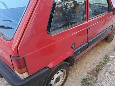 Usata Fiat Panda 2001 Rosso Utilitaria