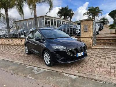 Usata Ford Fiesta Titanium 125 CV (91 kW) 2022 Nero Berlina