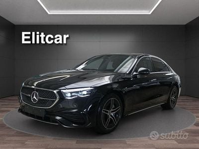 Usata Mercedes E220 AMG line 197 CV (144 kW) 2024 Nero Berlina
