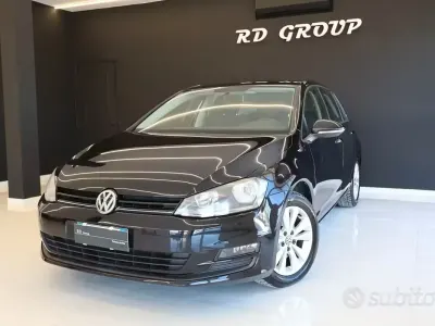 Usata VW Golf VII Comfortline 105 CV (77 kW) 2014 Nero Berlina