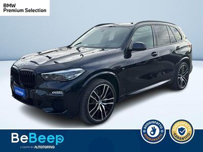 Usata BMW X5 M Sport 286 CV (210 kW) 2021 Blu metallizzato SUV