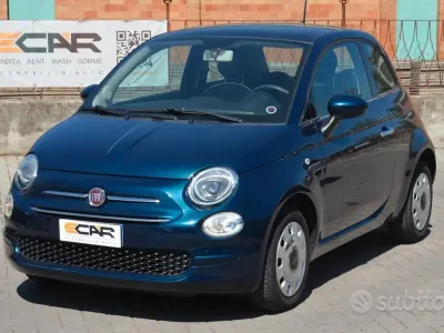 Usata Fiat 500 Lounge 69 CV (50 kW) 2018 Blu Berlina
