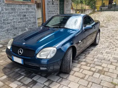 Usata Mercedes SLK200 192 CV (141 kW) 1997 Verde Cabrio
