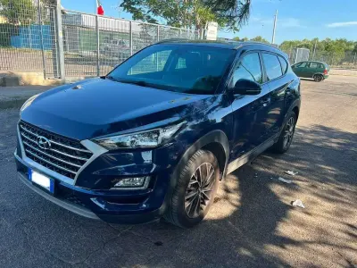 Usata Hyundai Tucson XPrime 116 CV (85 kW) 2020 Blu/azzurro SUV