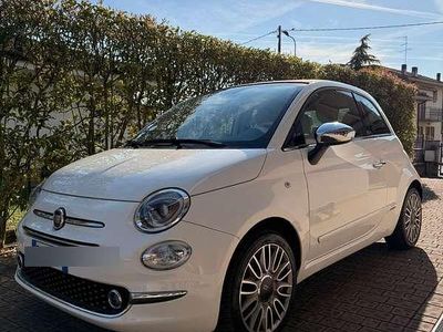 Usata Fiat 500C Lounge 69 CV (50 kW) 2016 Bianco Cabrio