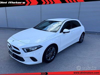 Usata Mercedes A180 Premium 116 CV (85 kW) 2019 Bianco Berlina