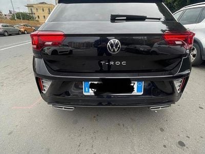 Usata VW T-Roc R-line 150 CV (110 kW) 2023 Nero SUV