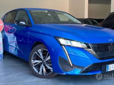 Usata Peugeot 308 Allure 131 CV (96 kW) 2022 Blu Berlina