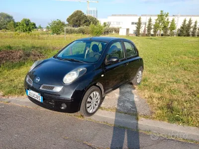 Usata Nissan Micra Acenta 80 CV (58 kW) 2008 Nero Berlina