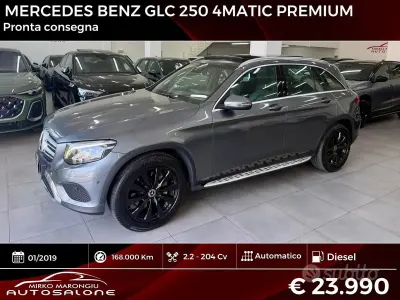 Usata Mercedes GLC250 Premium 204 CV (150 kW) 2019 Grigio SUV