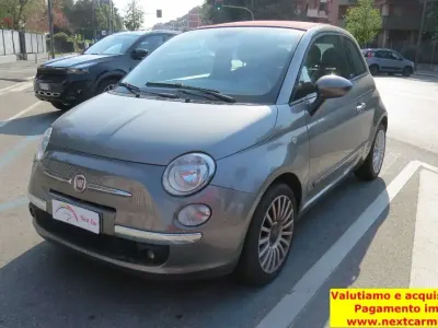 Usata Fiat 500C Lounge 69 CV (50 kW) 2014 Grigio Cabrio