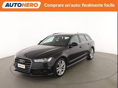 Usata Audi A6 190 CV (139 kW) 2017 Nero Station wagon