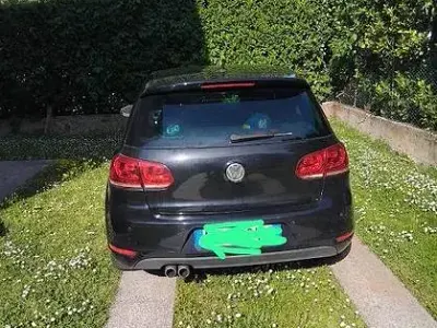 Usata VW Golf VI GTD 170 CV (125 kW) 2011 Nero Utilitaria