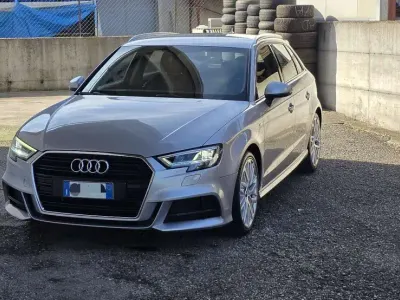 Usata Audi A3 Ambiente 150 CV (110 kW) 2017 Argento Berlina
