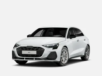 Nuova Audi A3 S-Line 116 CV (85 kW) 2026 Bianco ghiaccio metallizzato