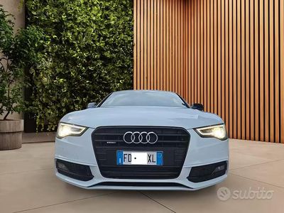 Begagnad Audi A5 S-Line 245 HK (180 kW) 2015 Vit Sportkupé