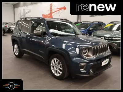 Usata Jeep Renegade Limited 120 CV (88 kW) 2020 Blu scuro metallizzato SUV