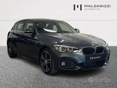 Usata BMW 118 M Sport 150 CV (110 kW) 2019 Blu Utilitaria